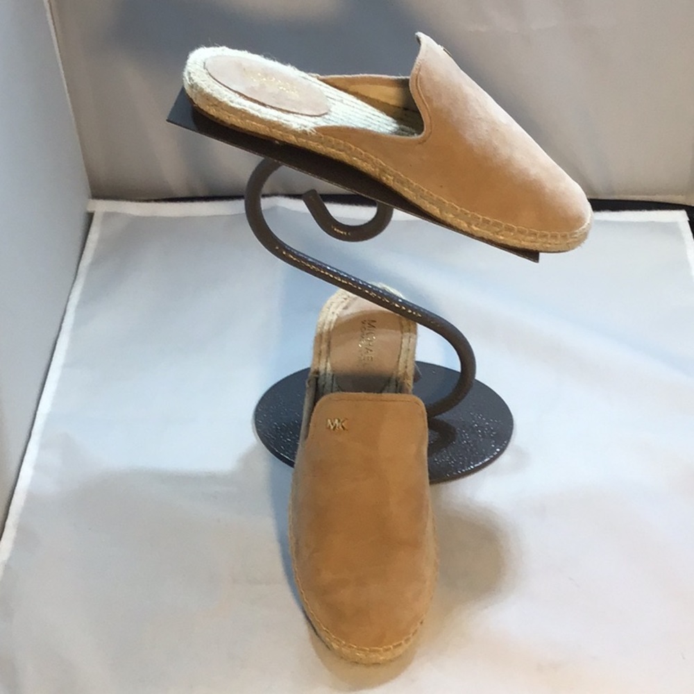 Michael Kors Suede Espadrille Mules